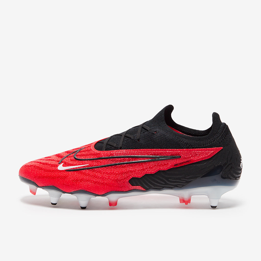 Nike Phantom GX Elite SG-Pro Anti-Clog Football Boots Bright Crimson/Black/White
