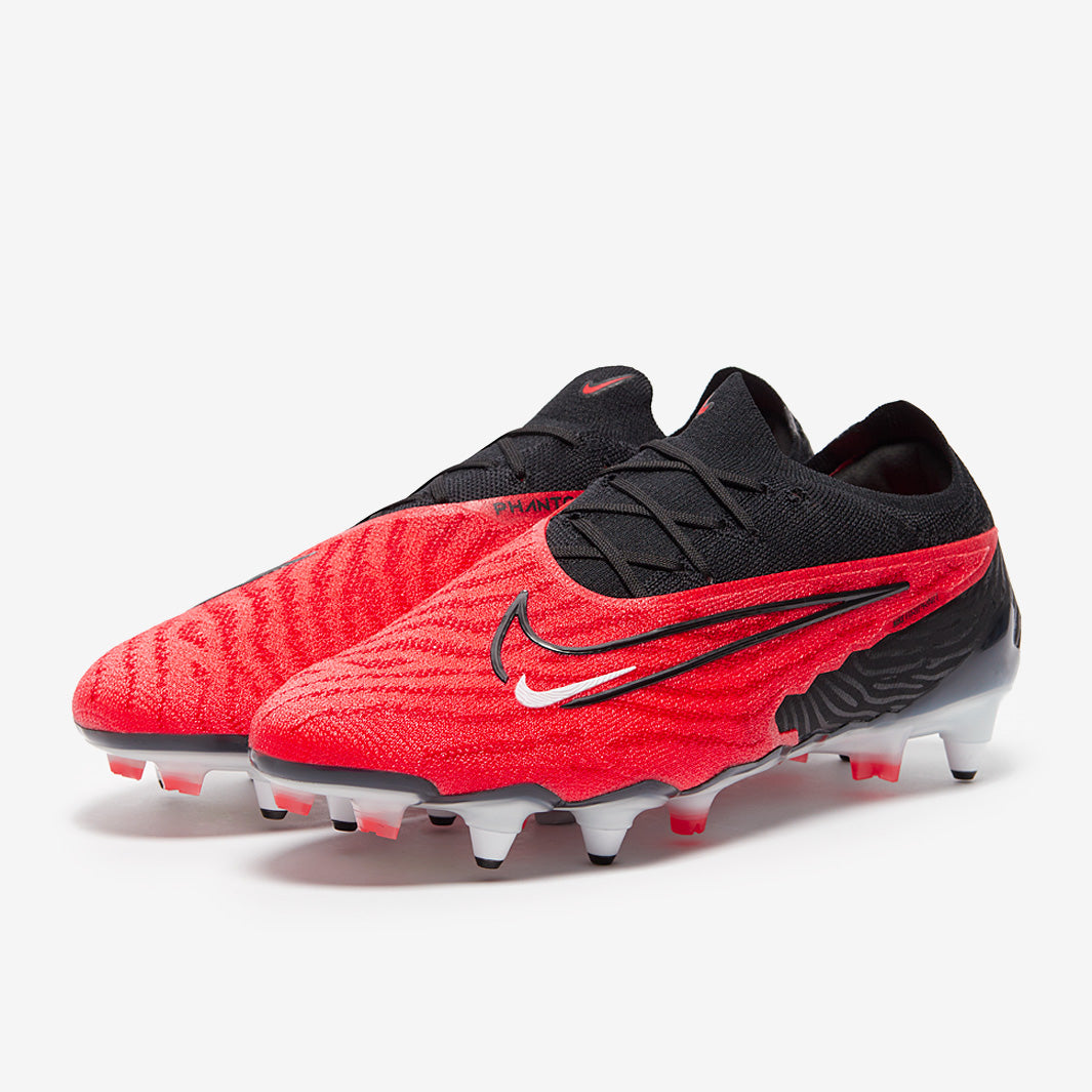 Nike Phantom GX Elite SG-Pro Anti-Clog Football Boots Bright Crimson/Black/White