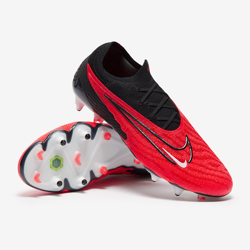 Nike Phantom GX Elite SG-Pro Anti-Clog Football Boots Bright Crimson/Black/White