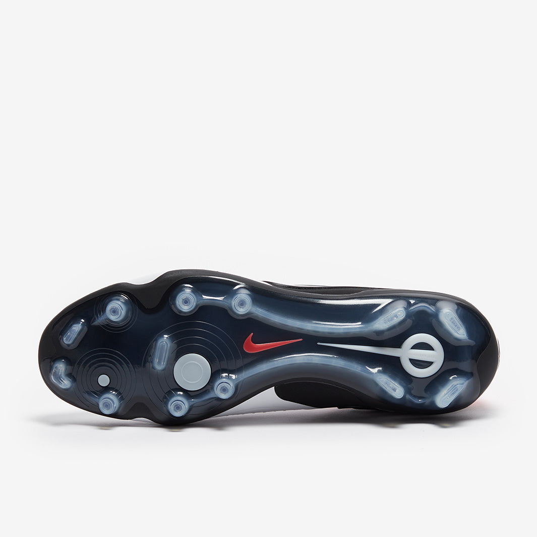 Nike Tiempo Legend X Elite FG Football Boots White/Black/Bright Crimson