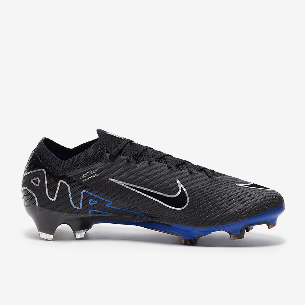 Nike Air Zoom Mercurial Vapor XV Elite FG Football Boots Black/Chrome/Hyper Royal