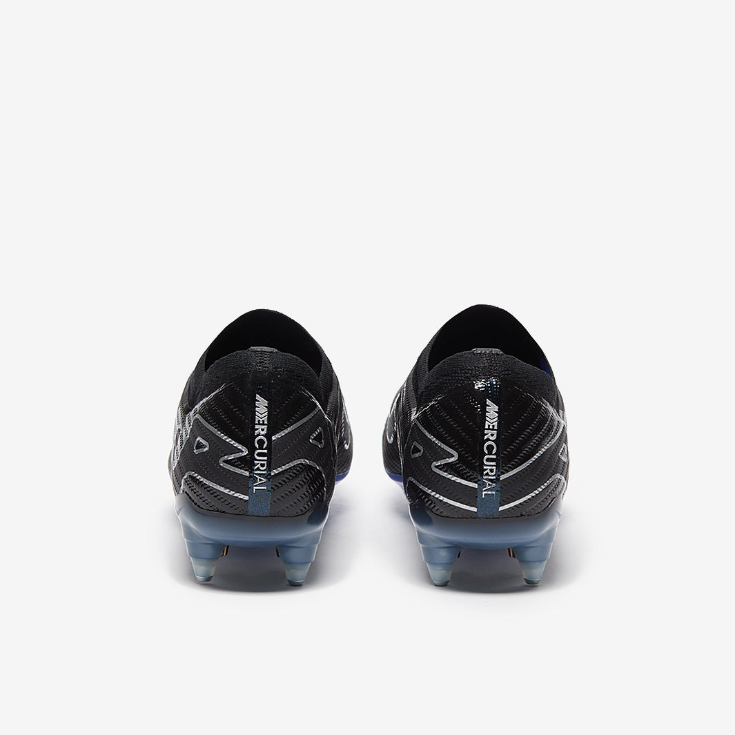 Nike Air Zoom Mercurial Vapor XV Elite SG Pro Anti-Clog Football Boots Black/Chrome/Hyper Royal