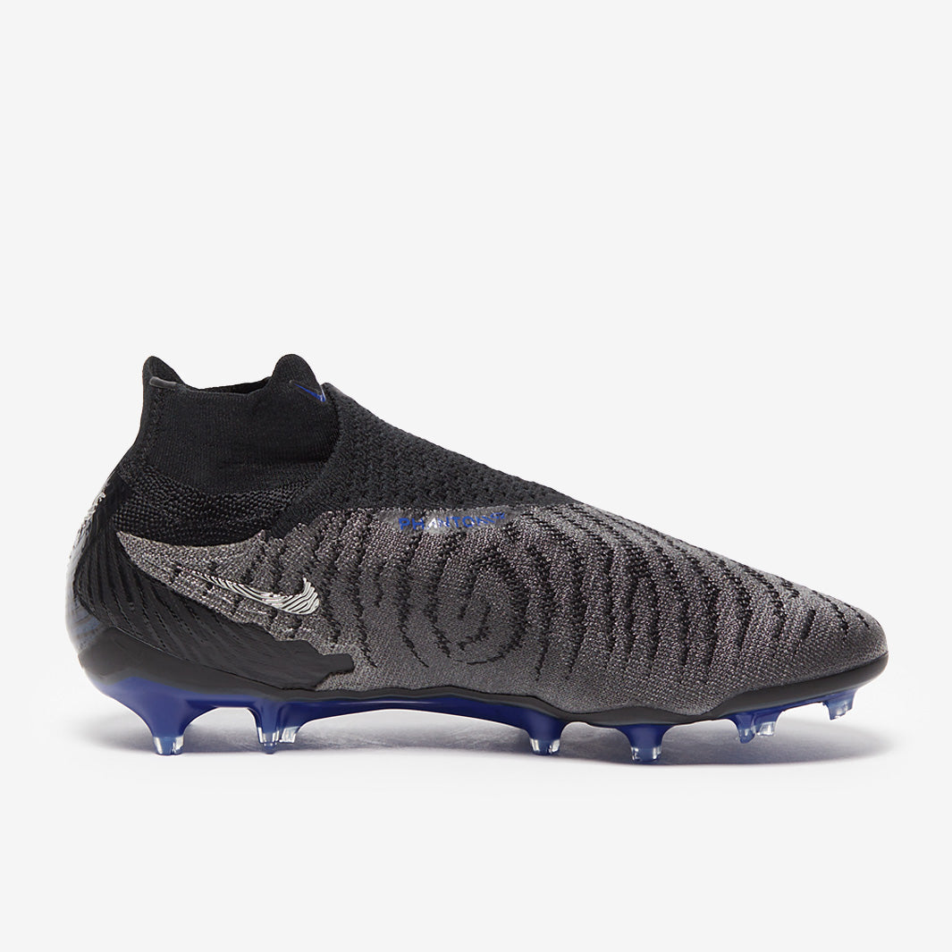 Nike Phantom GX Elite DF FG Football Boots Black/Chrome/Hyper Royal