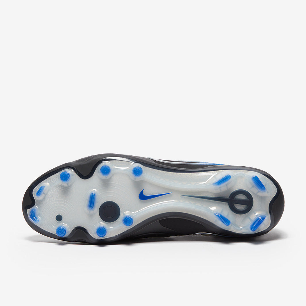 Nike Tiempo Legend X Elite FG Football Boots Black/Chrome/Hyper Royal