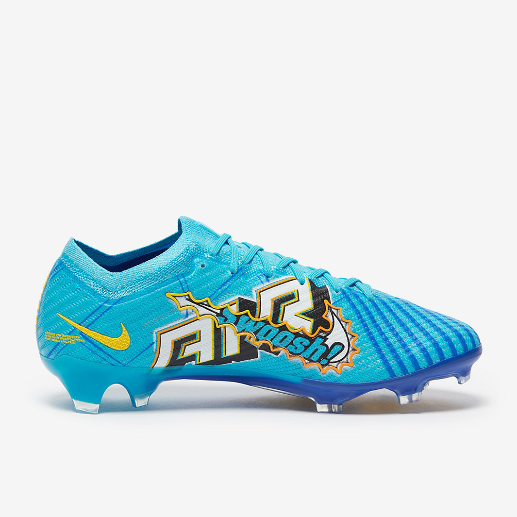 Nike Air Zoom Mercurial Vapor XV Elite x Mbappe FG Football Boots Baltic Blue/White