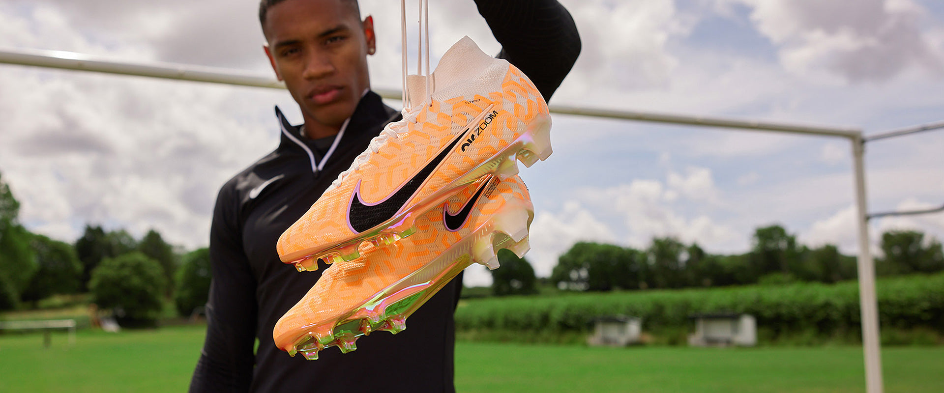 Nike Air Zoom Mercurial Superfly IX Elite NU FG Football Boots Guava Ice/Black/Total Orange