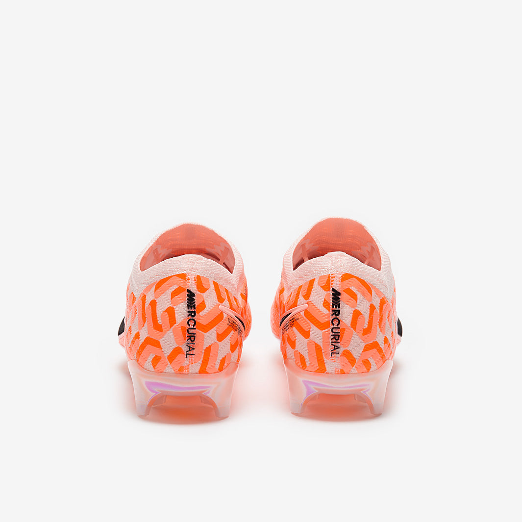 Nike Air Zoom Mercurial Vapor XV Elite NU FG Chuteira Campo Guava Ice/Black/Total Orange