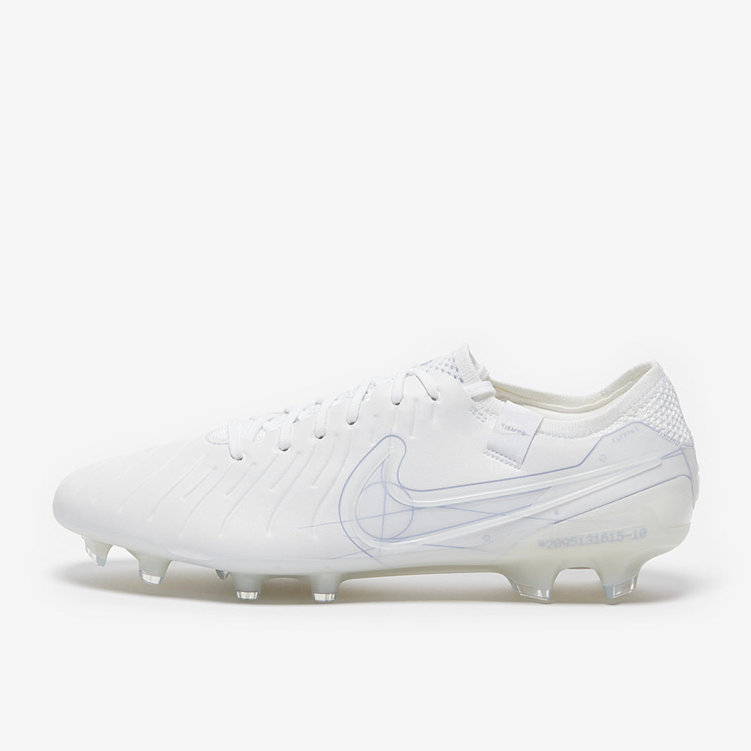 Nike Tiempo Legend X Elite Prototype SE FG Chuteira Campo Branca