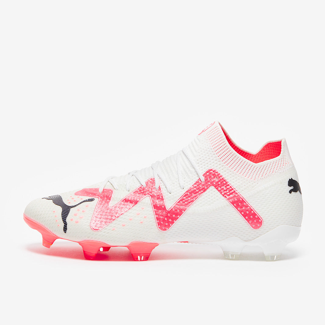 Puma Future Ultimate FG/AG Football Boots Puma White/Fire Orchid