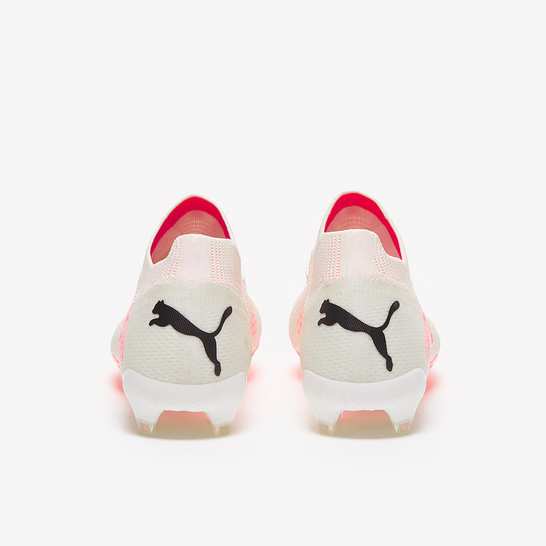 Puma Women's Future Ultimate FG/AG Football Boots Puma White/Fire Orchid