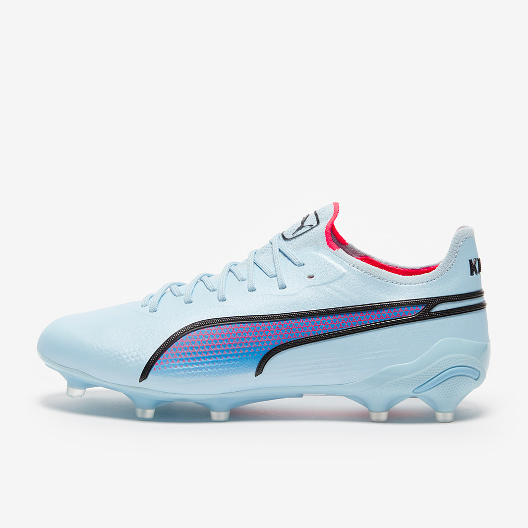 Puma Women's King Ultimate FG/AG Football Boots Silver Sky/Puma Black/Fire Orchid