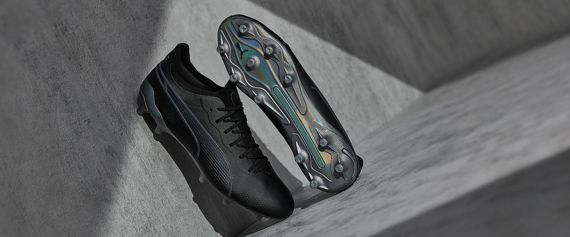 Puma King Ultimate FG/AG Football Boots Puma Black/Asphalt