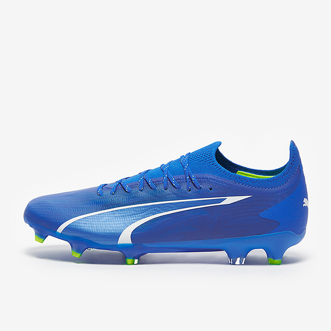 Puma Ultra Ultimate FG/AG Football Boots Ultra Blue/Puma White/Pro Green