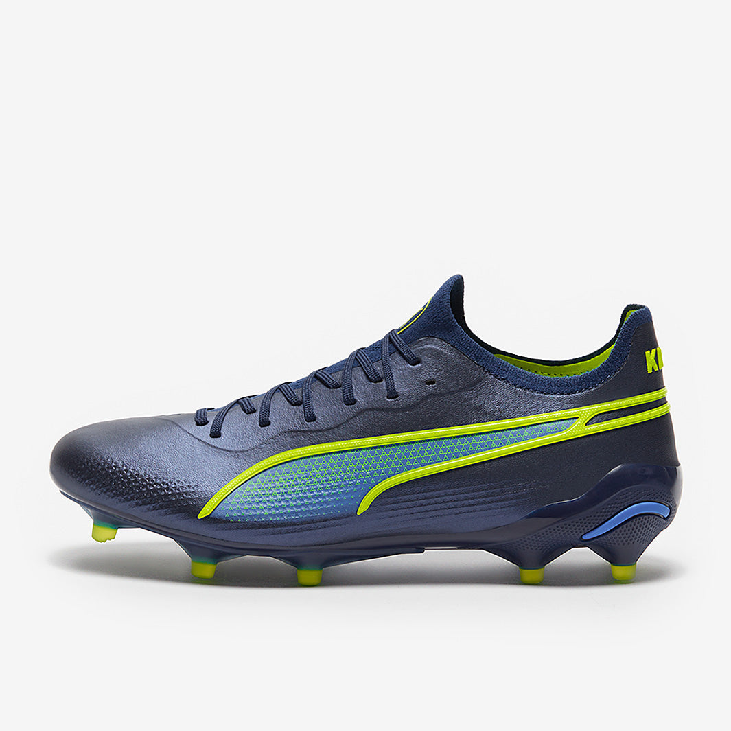 Puma Women's King Ultimate FG/AG Football Boots Persian Blue/Pro Green/Ultra Blue