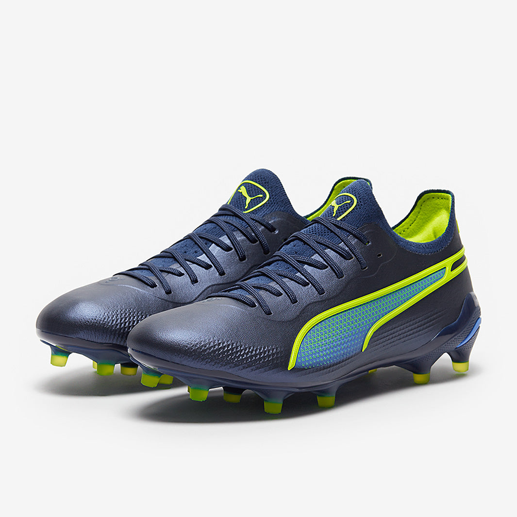 Puma Women's King Ultimate FG/AG Football Boots Persian Blue/Pro Green/Ultra Blue
