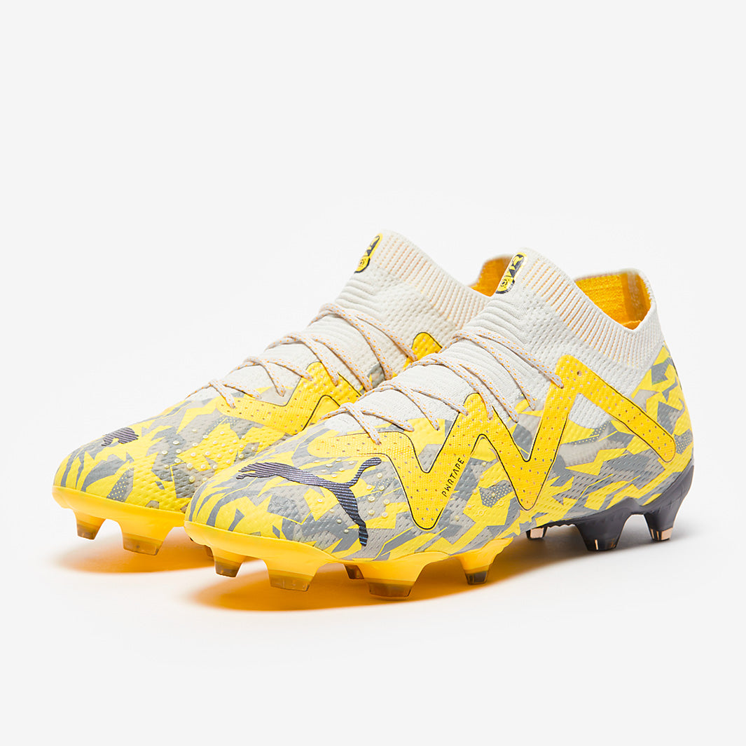 Puma Future Ultimate FG/AG Football Boots Sedate Gray/Asphalt/Yellow Blaze