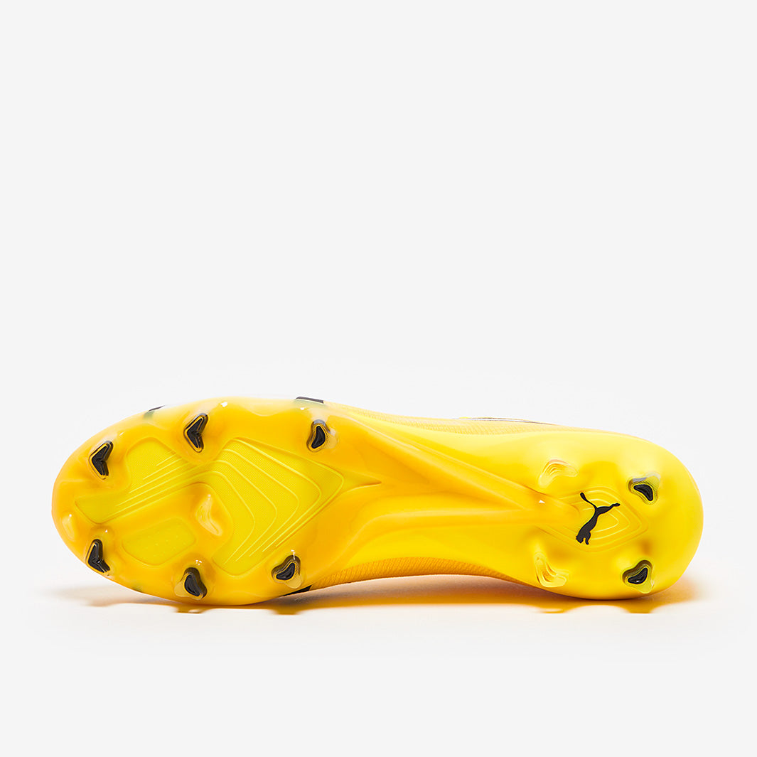 Puma Women's Ultra Ultimate FG/AG Football Boots Yellow Blaze/Puma White/Puma Black