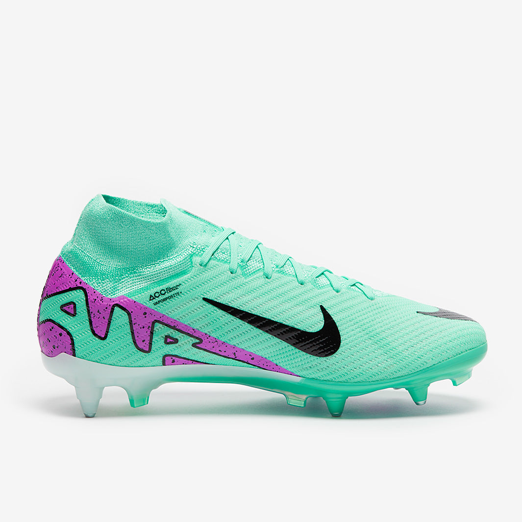 Nike Air Zoom Mercurial Superfly IX Elite SG-Pro Anti-Clog Football Boots Hyper Turq/Fuchsia Dream/Black/White
