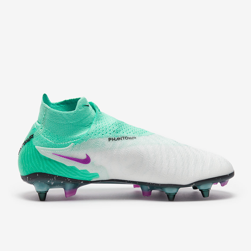 Nike Phantom GX Elite DF SG-Pro Player Edition Football Boots Hyper Turq/Fuchsia Dream/Black/White