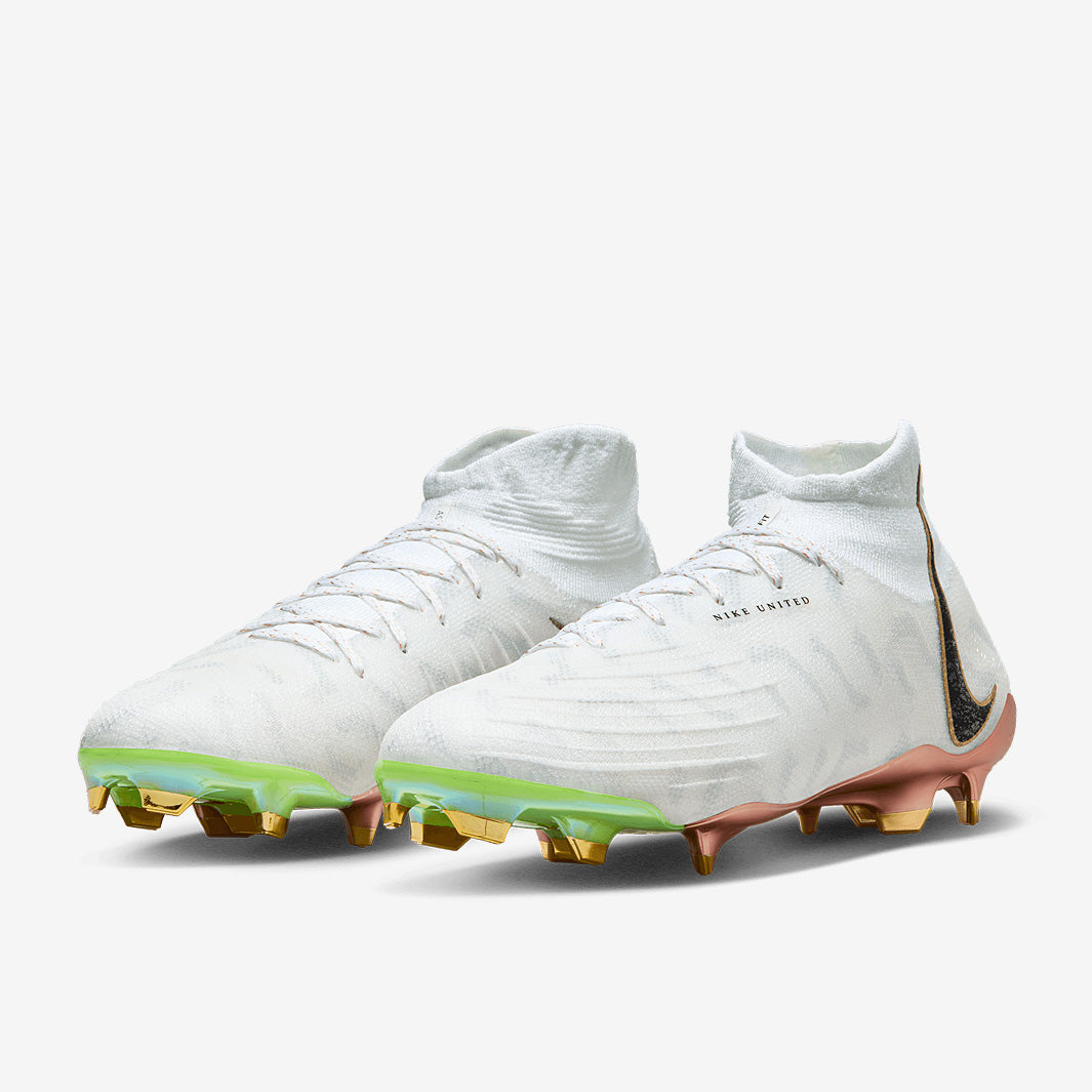 Nike Phantom Luna Elite FG x WWC Winner Football Boots White/Black/Metallic Gold