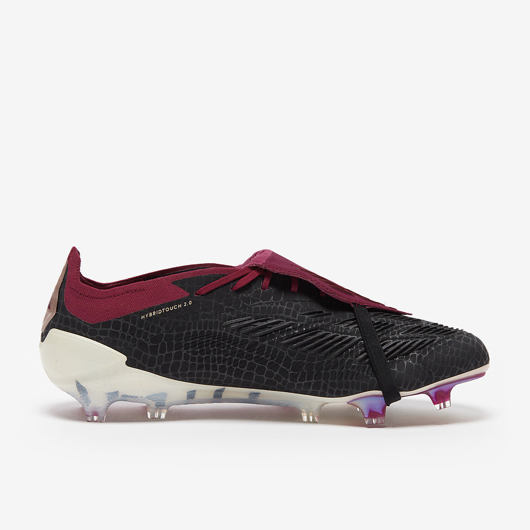 Adidas Predator 30 Elite Tongue FG Football Boots Core Black/Off White