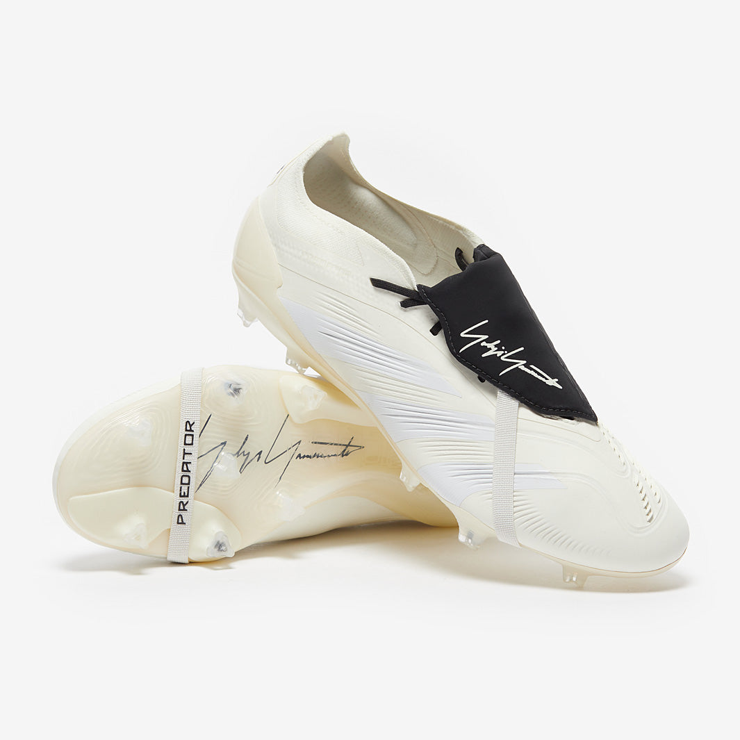 adidas Predator Elite Tongue FG x Y-3 Football Boots Core Black/Core Black/White