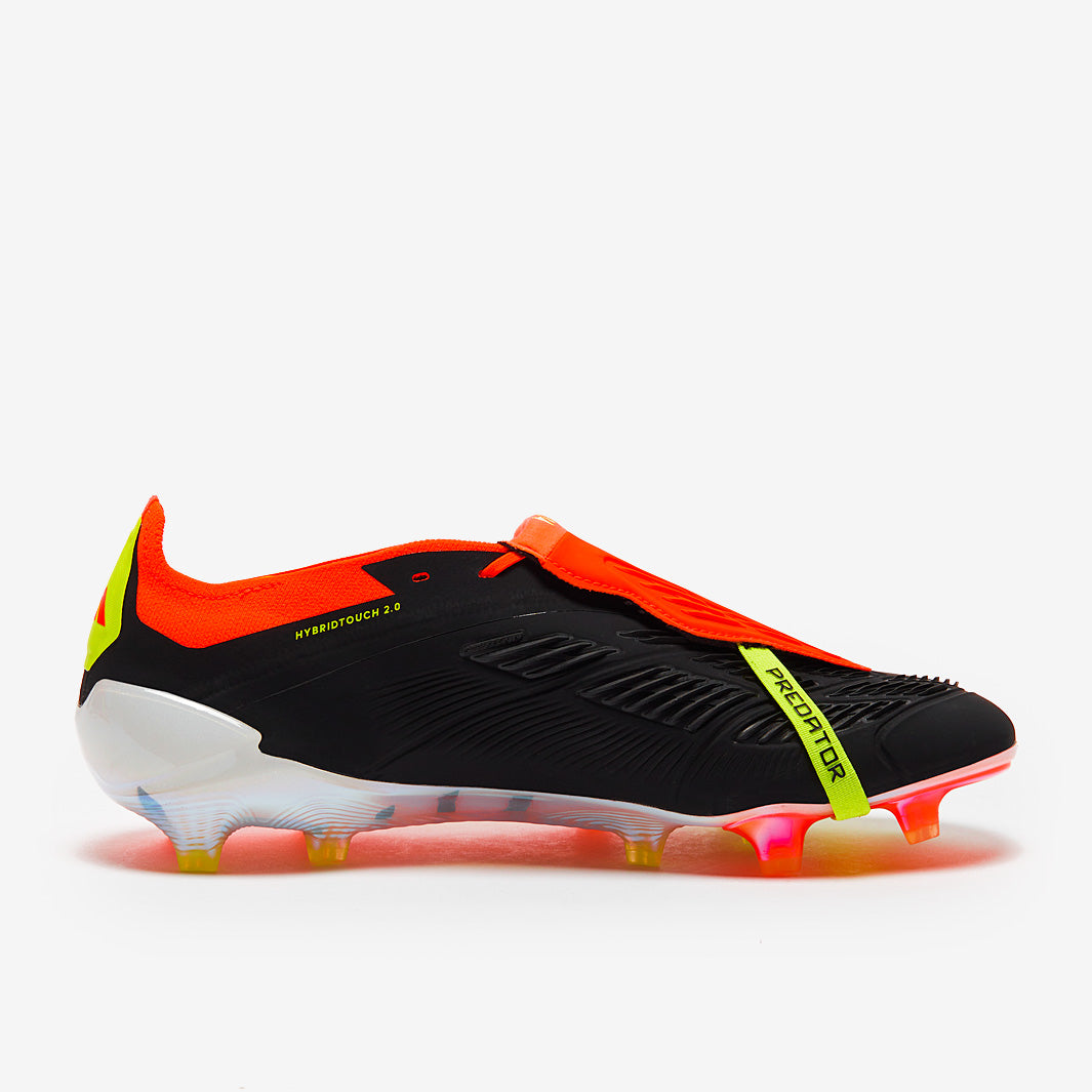 Adidas Predator Elite Tongue FG Football Boots Core Black/White/Solar Red