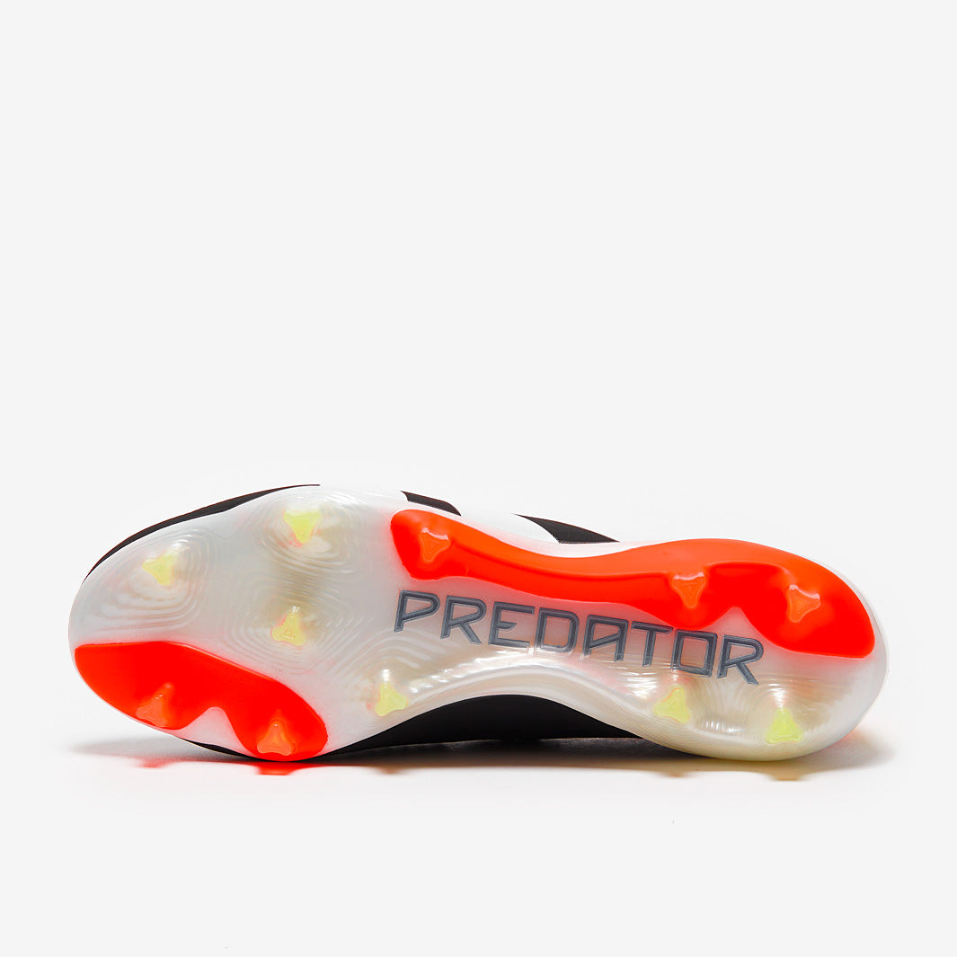 Adidas Predator Elite FG Football Boots Core Black/White/Solar Red