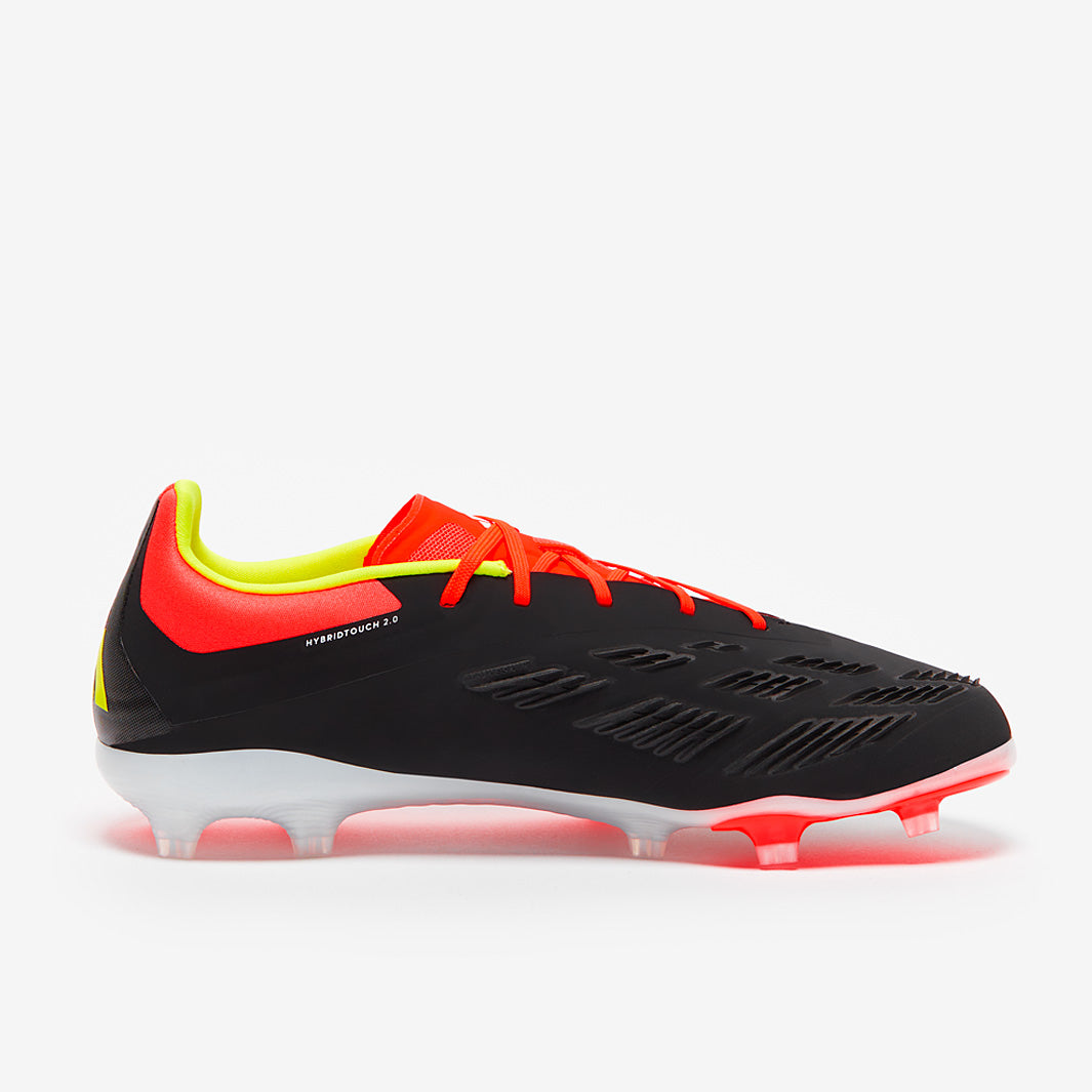 Adidas Kids Predator Elite FG Football Boots Core Black/White/Solar Red