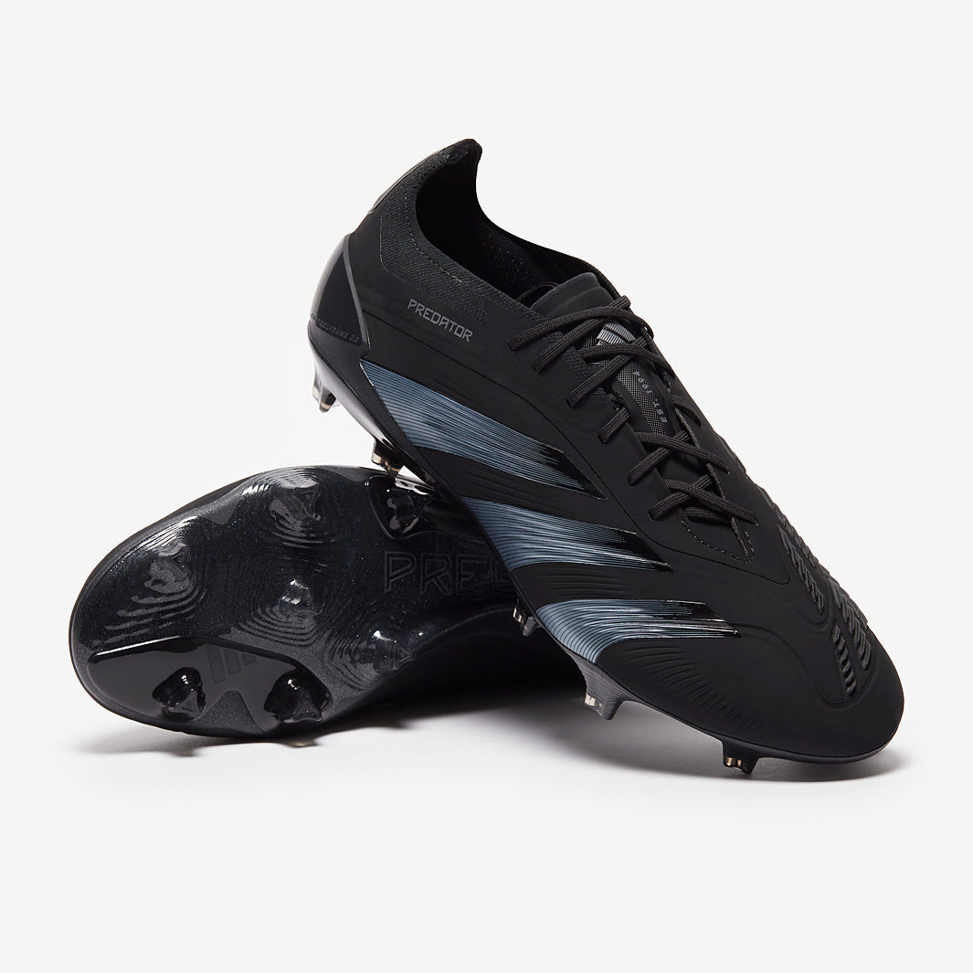 Adidas Predator Elite FG Football Boots Core Black/Core Black/Carbon
