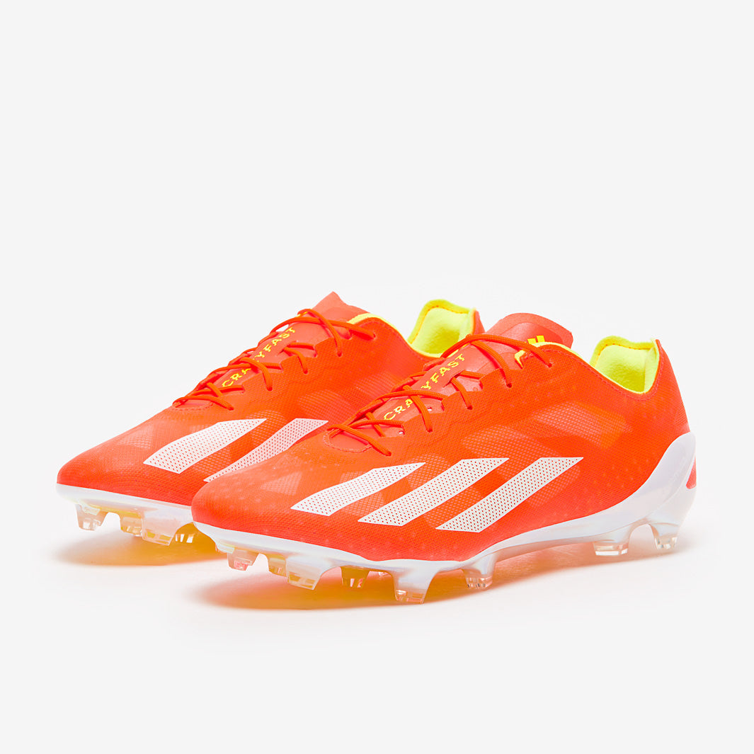 Adidas X Crazyfast Elite+ FG Football Boots Solar Red/White/Team Solar Yellow