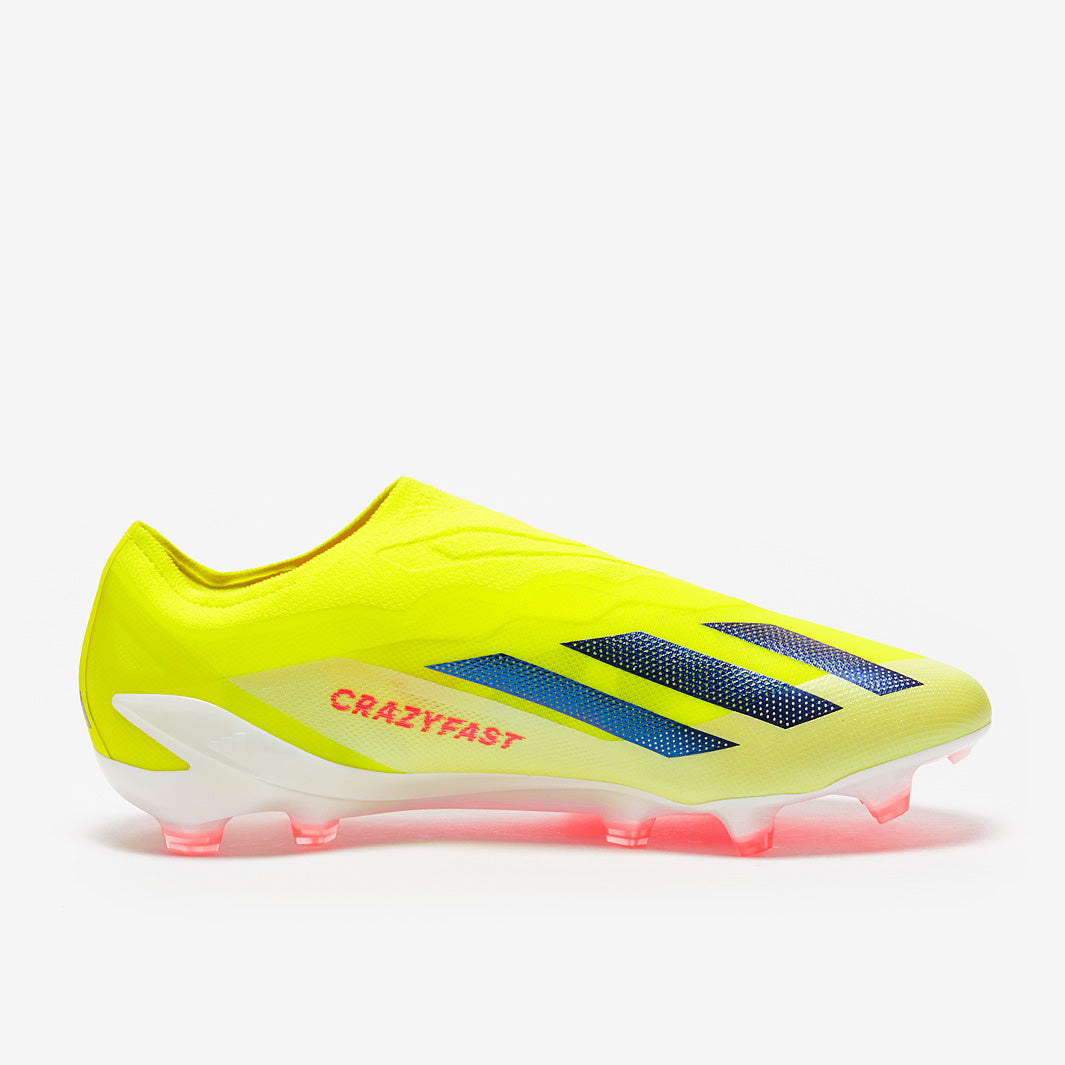 Adidas X Crazyfast Elite Laceless FG Football Boots Team Solar Yellow/Core Black/White