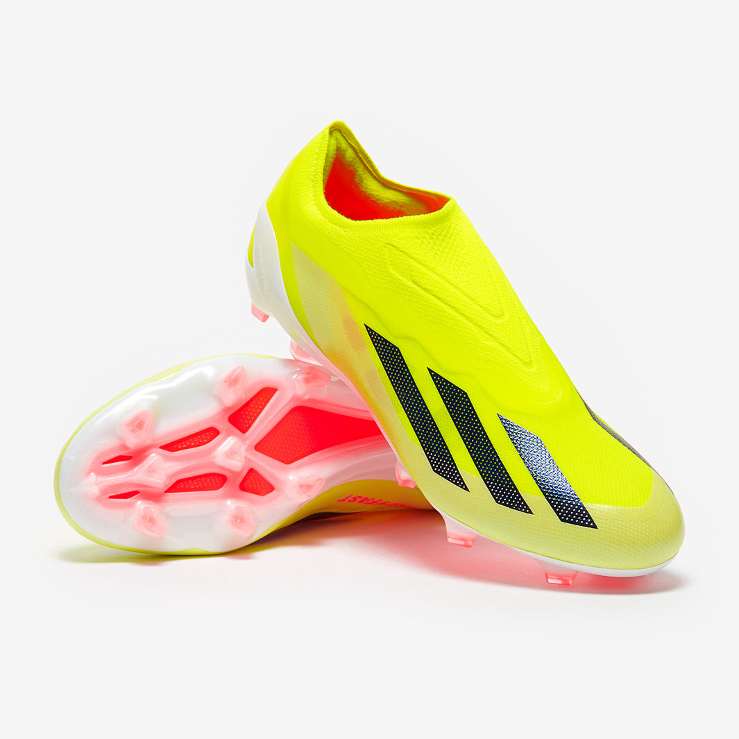 Adidas X Crazyfast Elite Laceless FG Football Boots Team Solar Yellow/Core Black/White