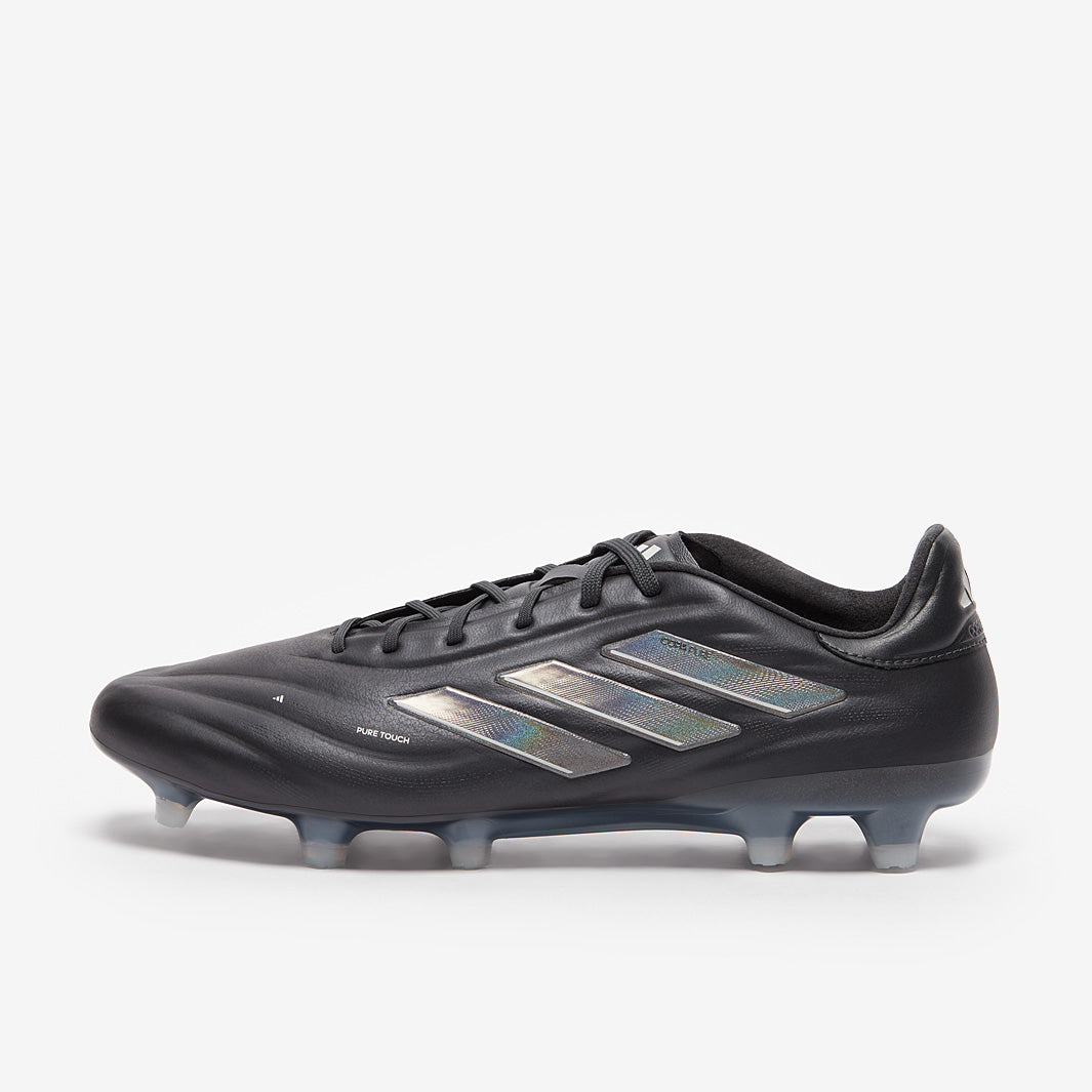 Adidas Copa Pure 2 Elite Leather FG Football Boots Core Black/Carbon/Grey One