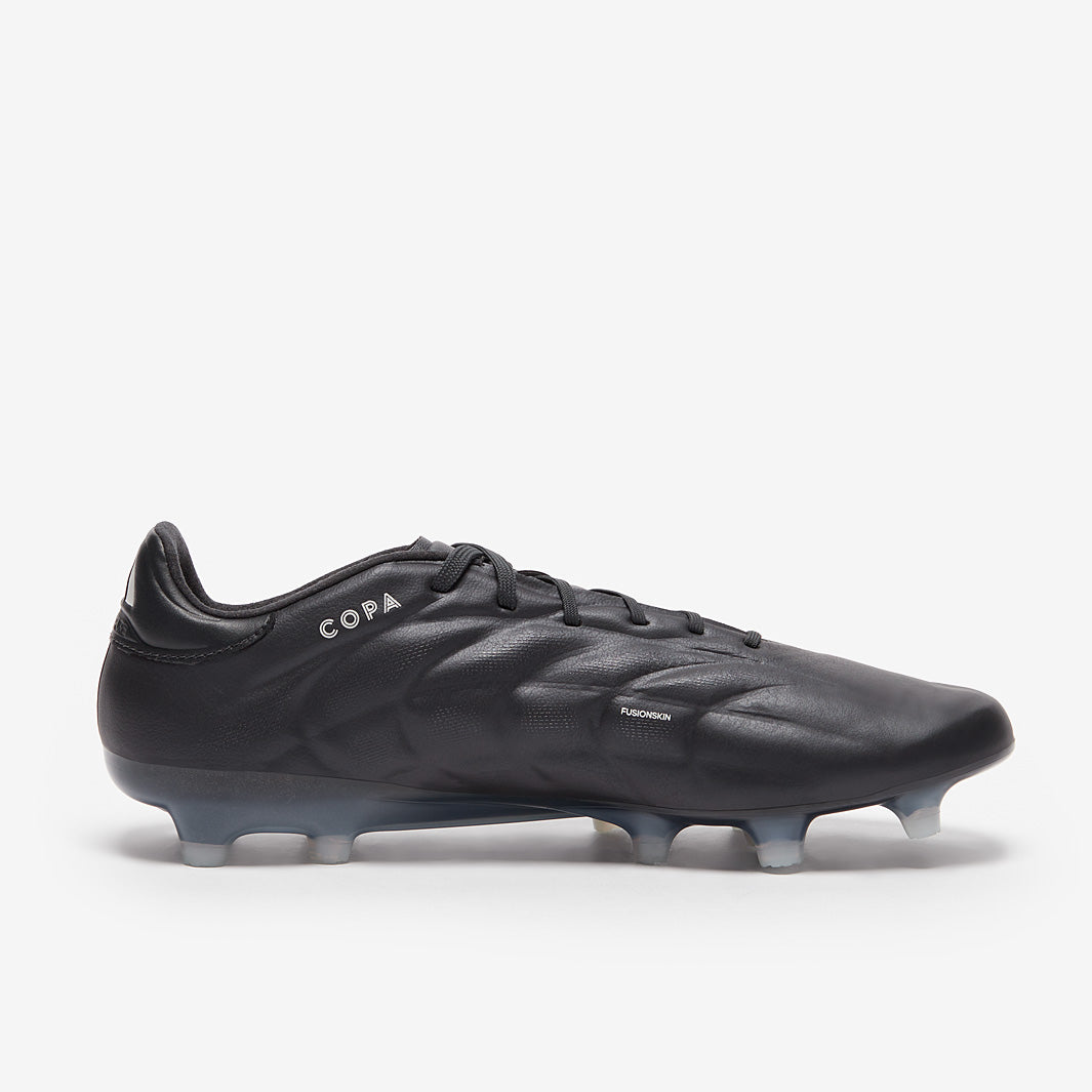 Adidas Copa Pure 2 Elite Leather FG Football Boots Core Black/Carbon/Grey One