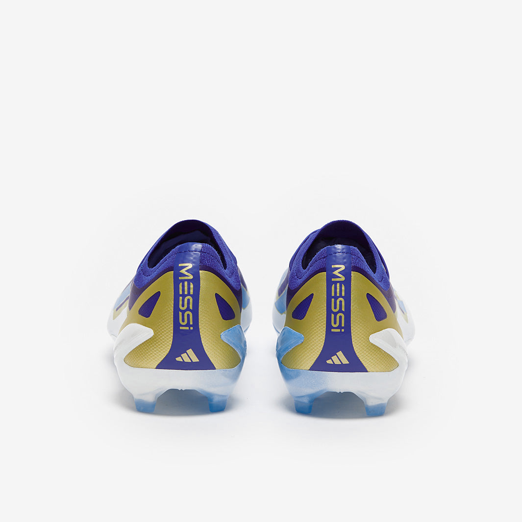 adidas X Crazyfast Messi Elite FG Football Boots Lucid Blue/Blue Burst/White
