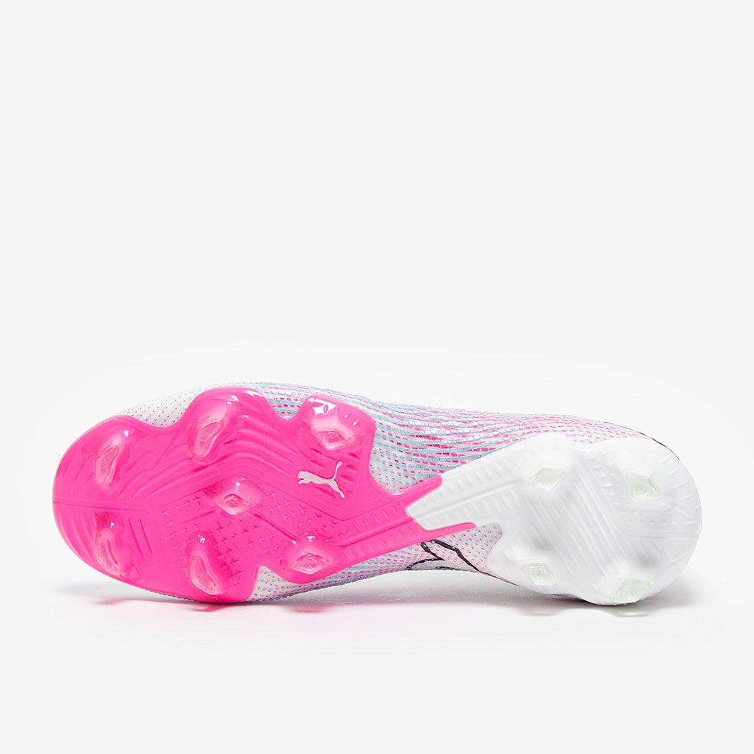 Puma Women's Future 7 Ultimate FG/AG Football Boots Puma White/Puma Black/Poison Pink