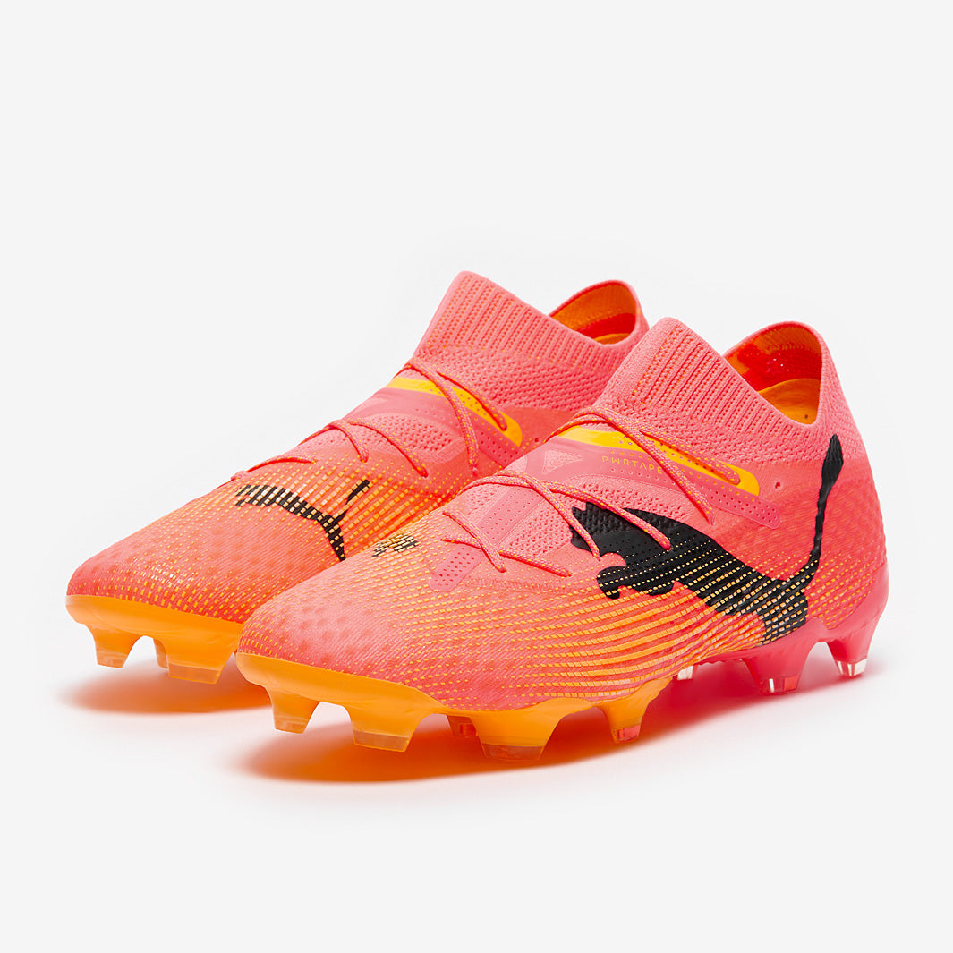 Puma Future 7 Ultimate FG/AG Football Boots Sunset Glow/Puma Black/Sun Stream