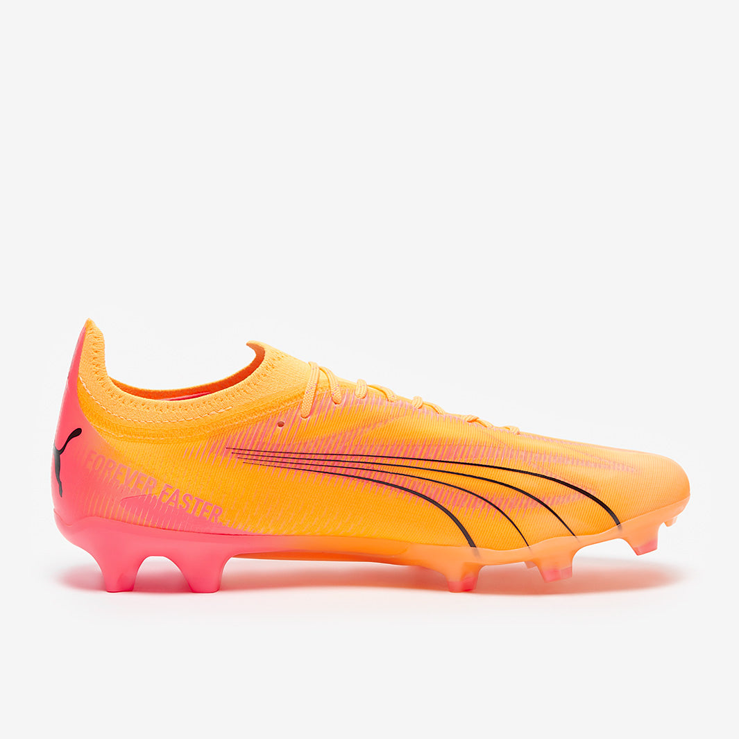 Puma Ultra Ultimate FG/AG Football Boots Sun Stream/Puma Black/Sunset Glow