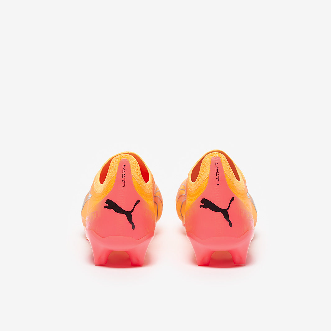 Puma Women's Ultra Ultimate FG/AG Football Boots Sun Stream/Puma Black/Sunset Glow