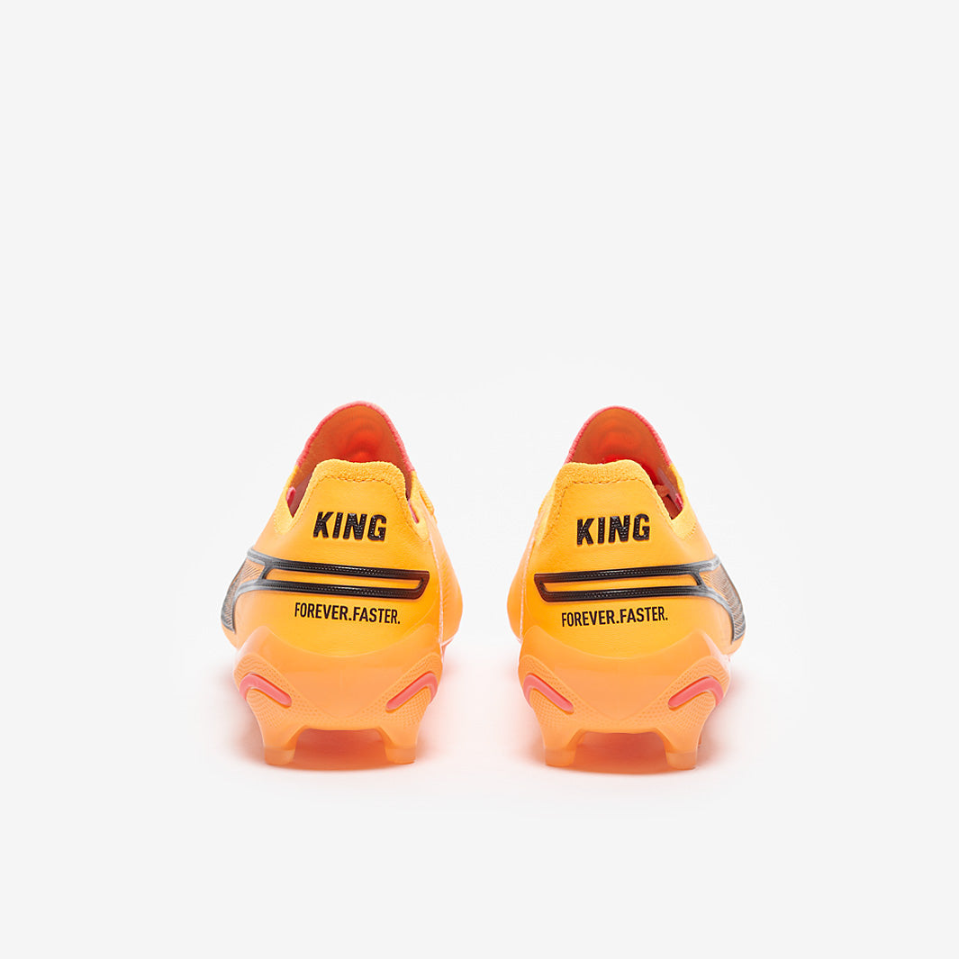 Puma Women's King Ultimate FG/AG Football Boots Sun Stream/Puma Black/Sunset Glow