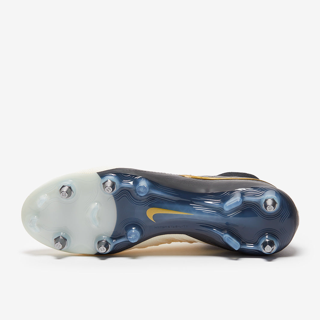 Nike Phantom Luna II Elite SG-Pro Player Edition Football Boots White/Black/Mtlc Gold Coin