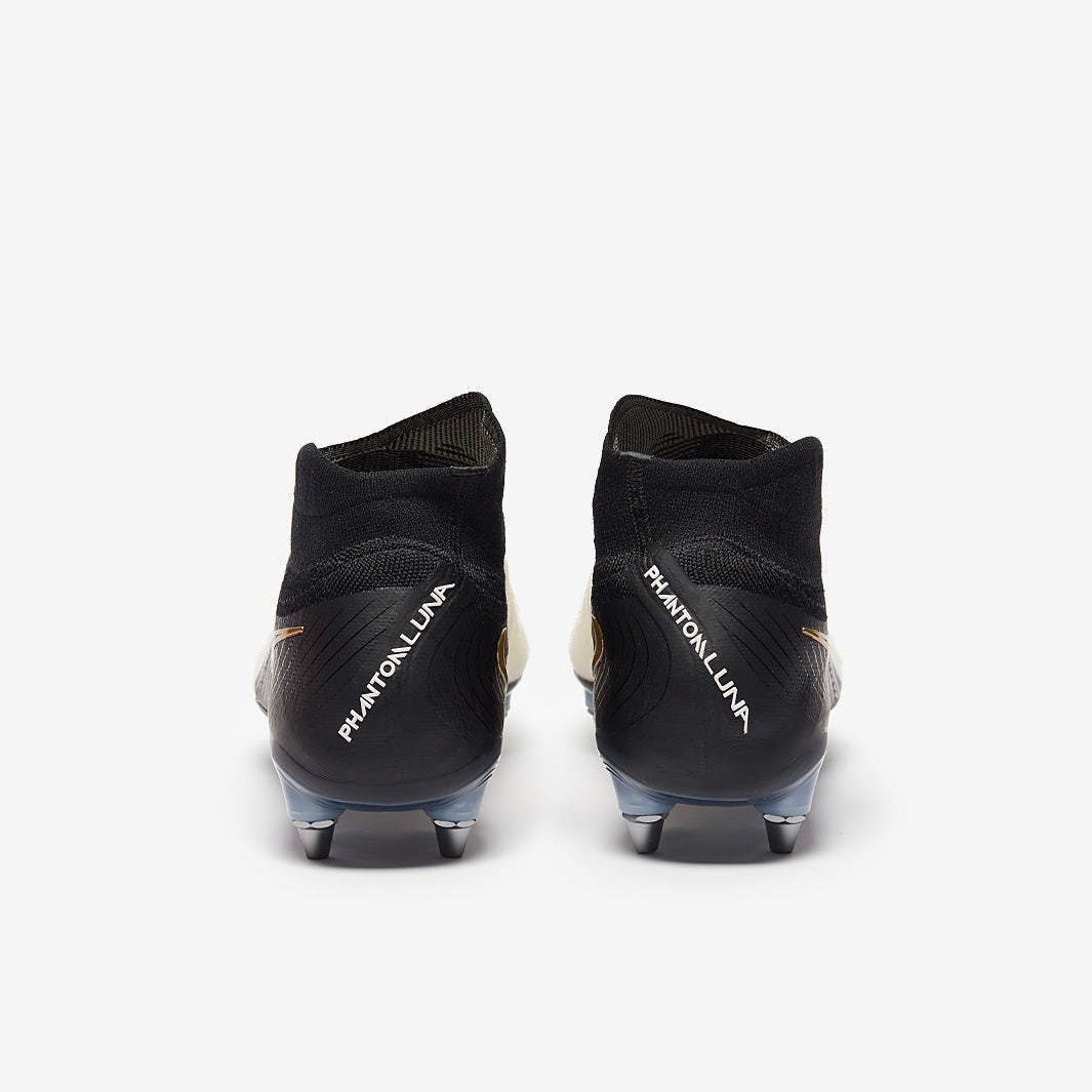 Nike Phantom Luna II Elite SG-Pro Player Edition Football Boots White/Black/Mtlc Gold Coin