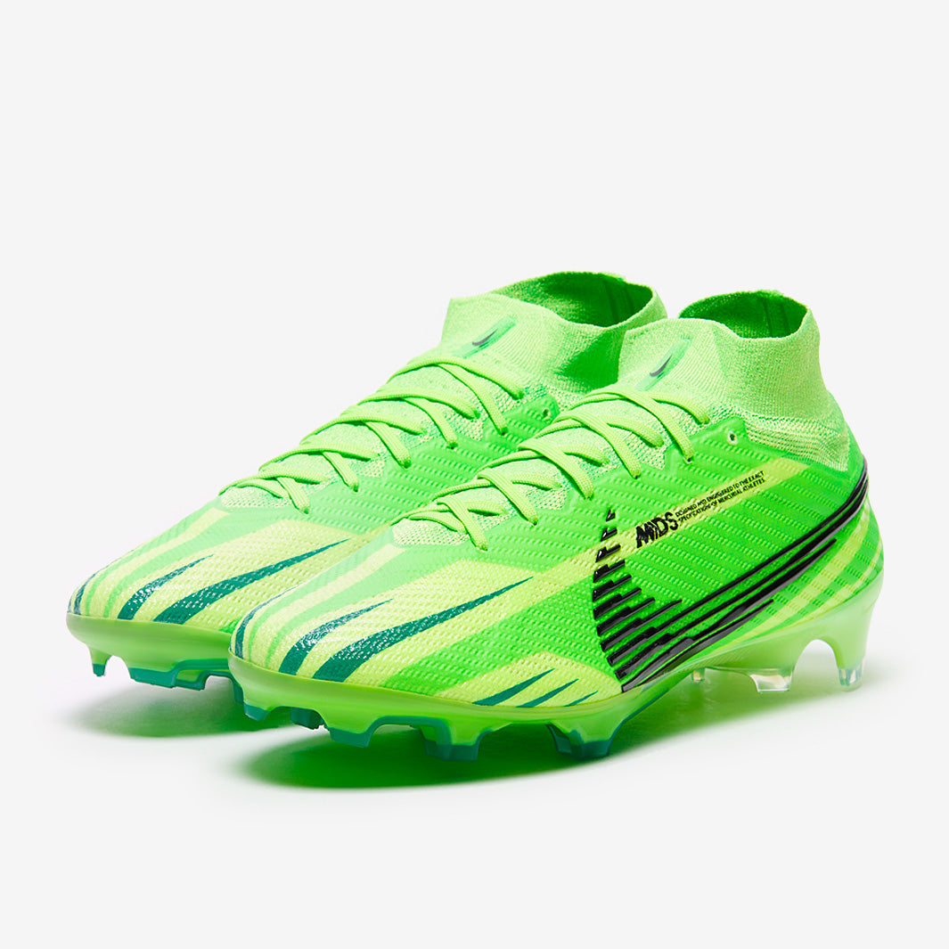 Nike Air Zoom Mercurial Superfly IX Elite MDS FG Football Boots Green Strike/Black/Stadium Green