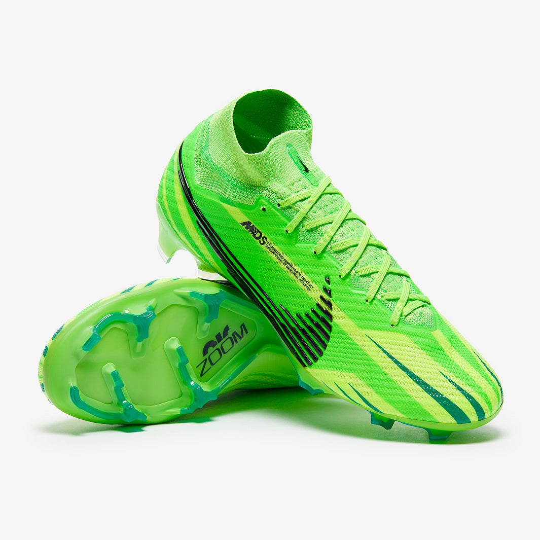 Nike Air Zoom Mercurial Superfly IX Elite MDS FG Football Boots Green Strike/Black/Stadium Green