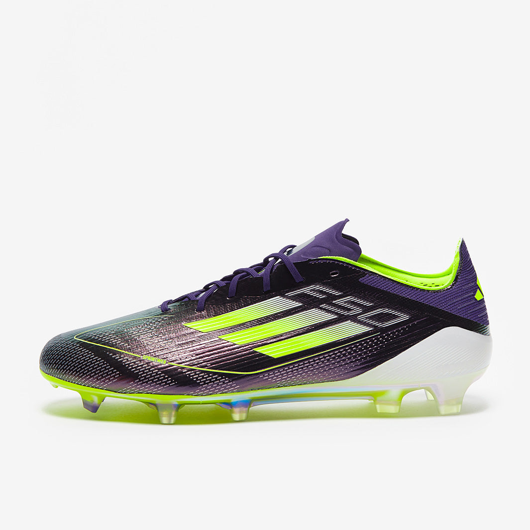 Adidas F50 Elite FG Football Boots Unity Purple/White/Lucid Lemon
