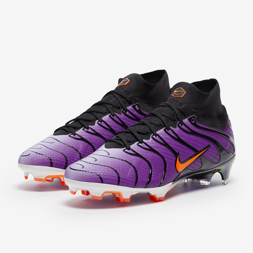 Nike Air Zoom Mercurial Superfly IX Elite x Air Max Plus FG Football Boots Volt Purple/Total Orange