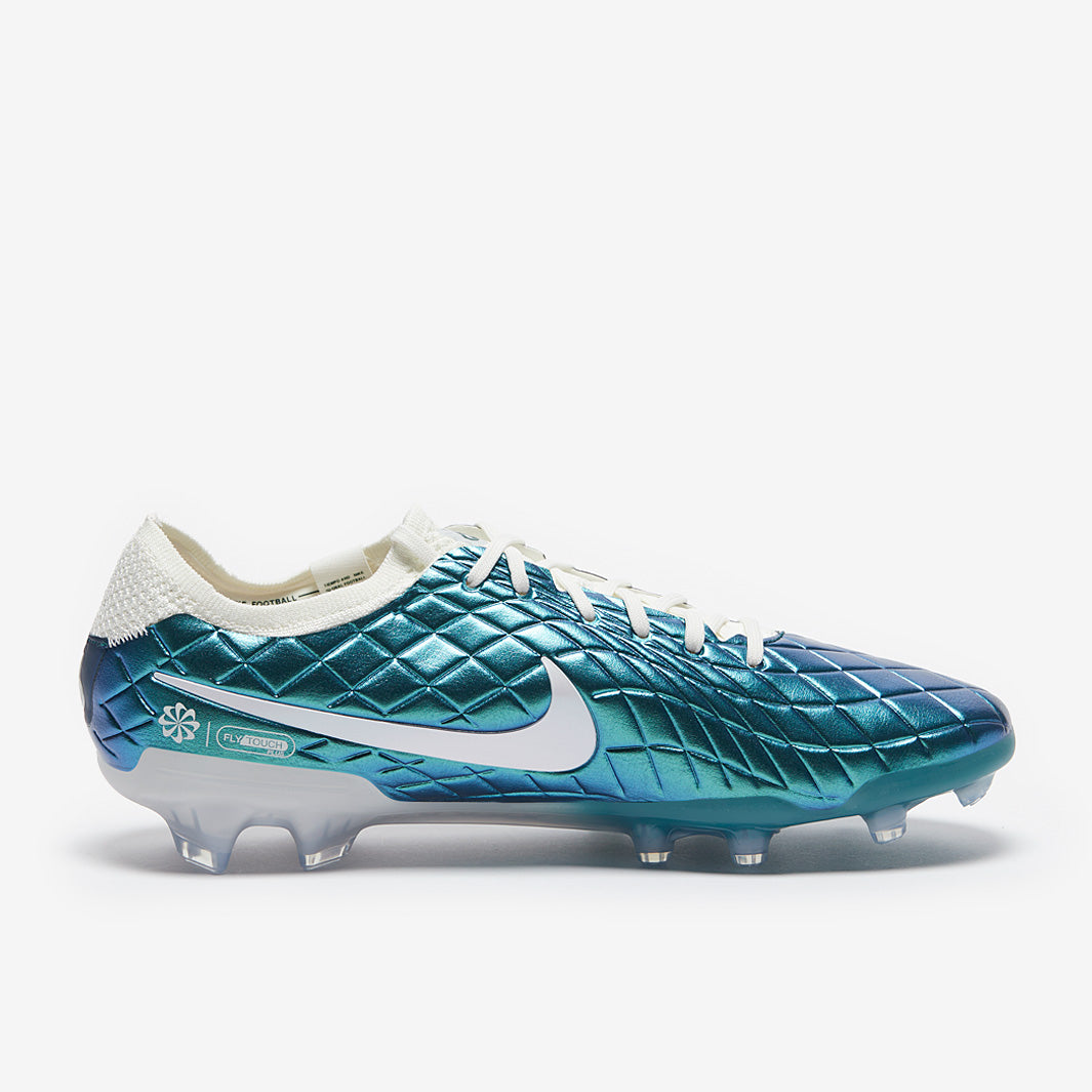 Nike Tiempo Legend X Elite FG x Emerald Football Boots Dark Atomic Teal/Sail