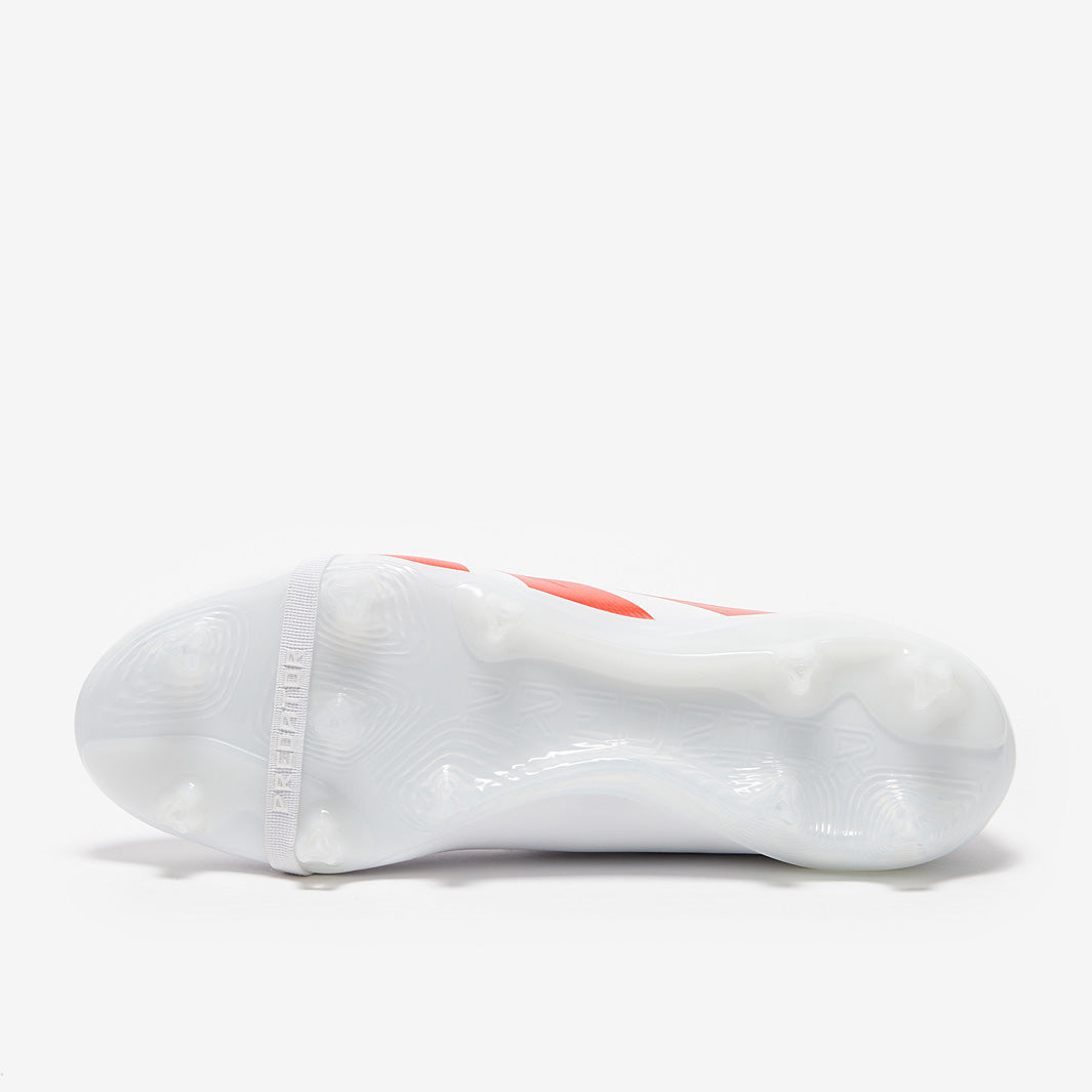 Adidas Predator Elite Tongue FG PureStrike SE Football Boots Ftwr White/Bright Red/Ftwr White