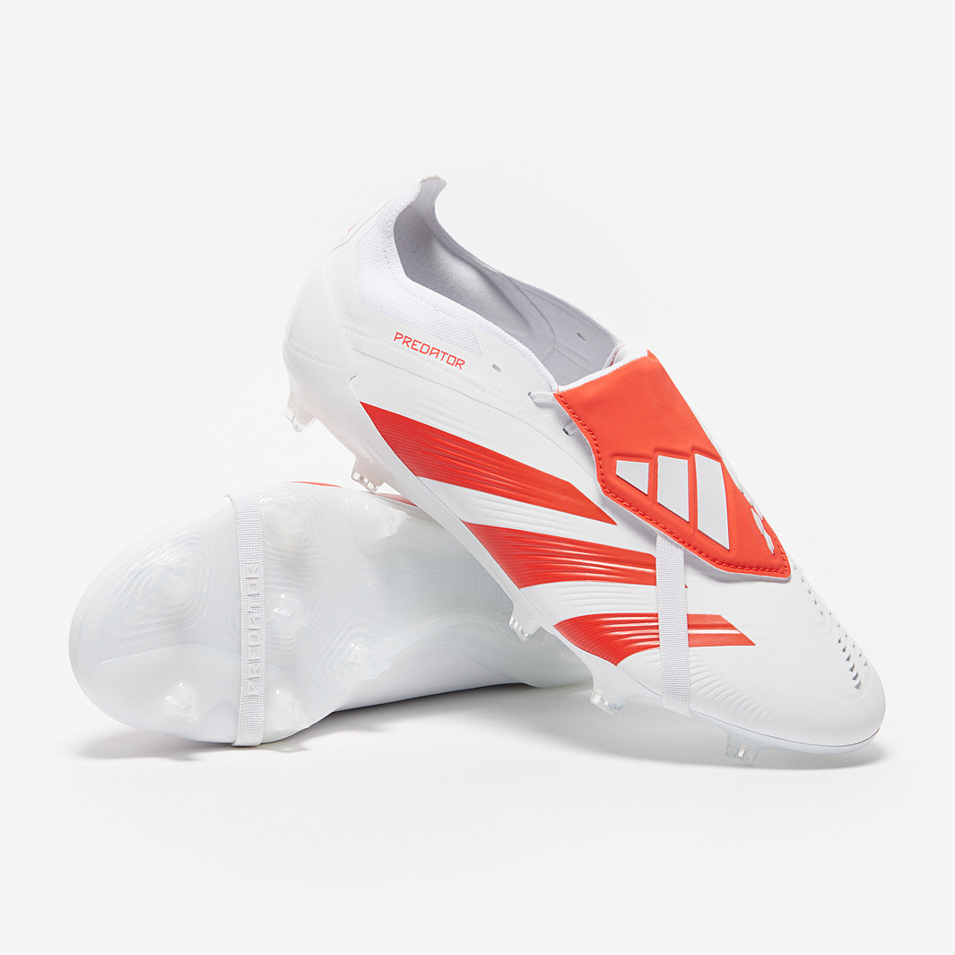 Adidas Predator Elite Tongue FG PureStrike SE Football Boots Ftwr White/Bright Red/Ftwr White